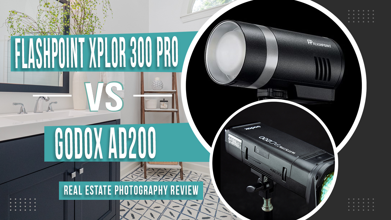 Xplor 300Pro VS AD200 – Real Estate Photography Review about Flashpoint and Godox!