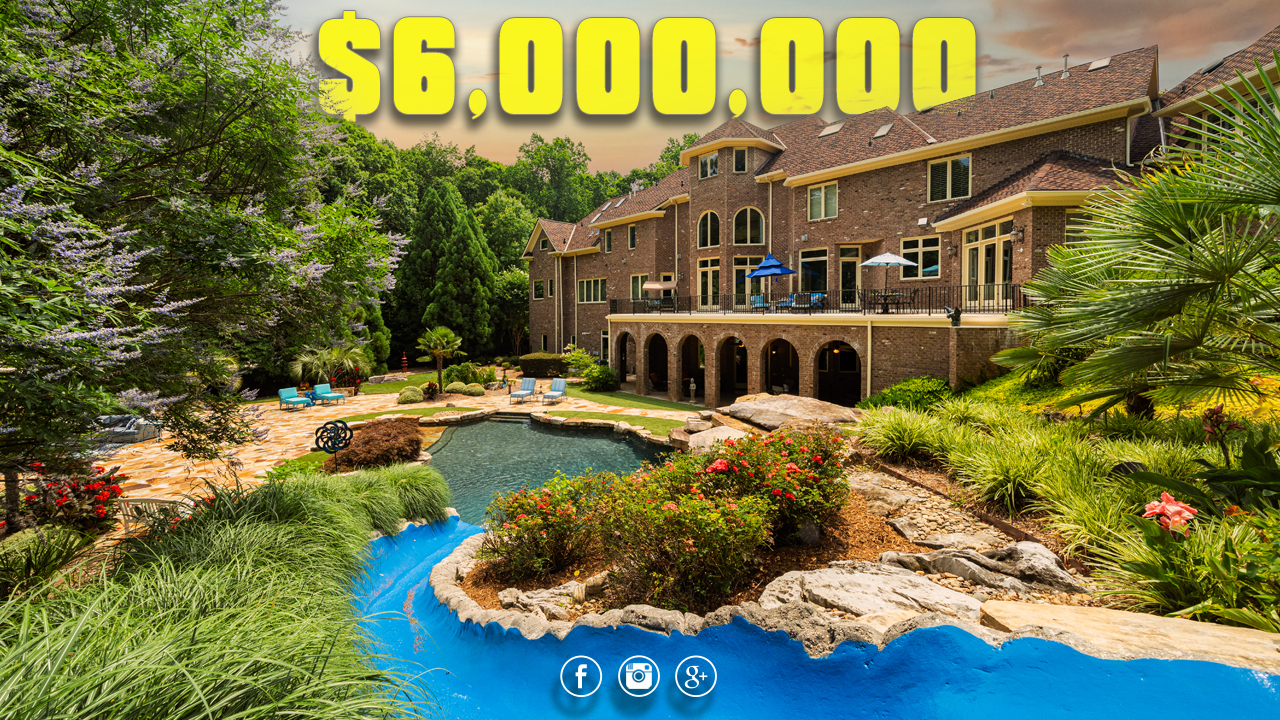 $6 MILLION Dollar Raleigh Listing! Luxury Exterior Real Estate Video – GH5s + Air 2s